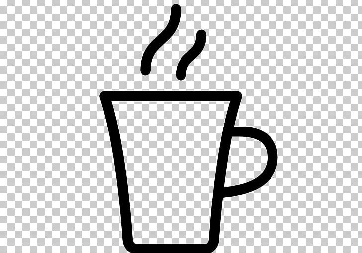 Coffee Computer Icons Hot Chocolate Cafe PNG, Clipart, Area, Black And White, Cafe, Chocolate Milk, Coffee Free PNG Download