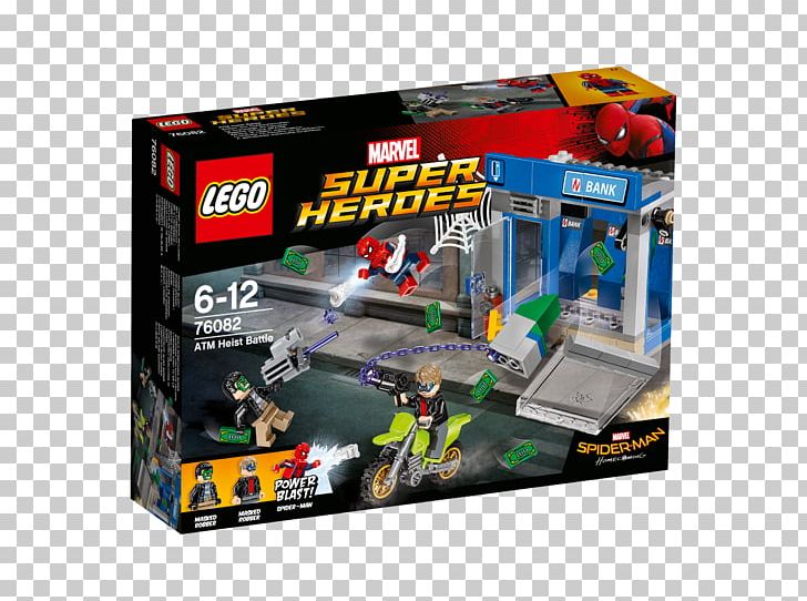 Lego Marvel Super Heroes Spider-Man LEGO 76082 Marvel Super Heroes ATM Heist Battle Superhero PNG, Clipart, Heroes, Lego, Lego Canada, Lego Marvel, Lego Marvel Super Heroes Free PNG Download