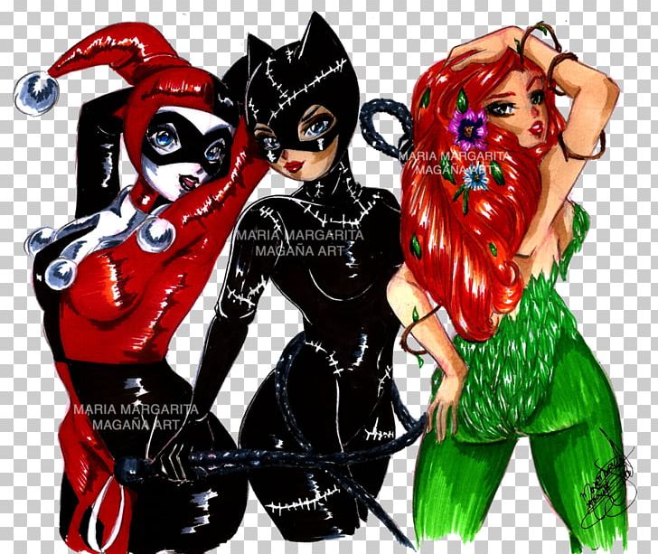 Poison Ivy Bane Gotham City Sirens Drawing PNG, Clipart, Art, Bane, Cartoon, Chibi, Comics Free PNG Download