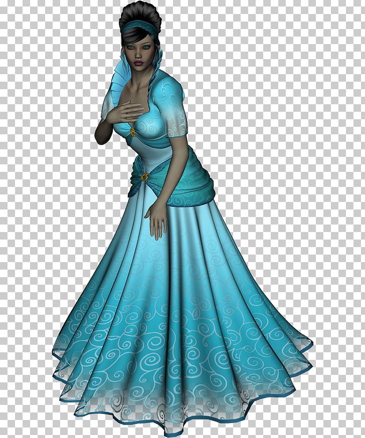 Costume Design Gown Character Fiction PNG, Clipart, Aqua, Character, Costume, Costume Design, Creation Free PNG Download