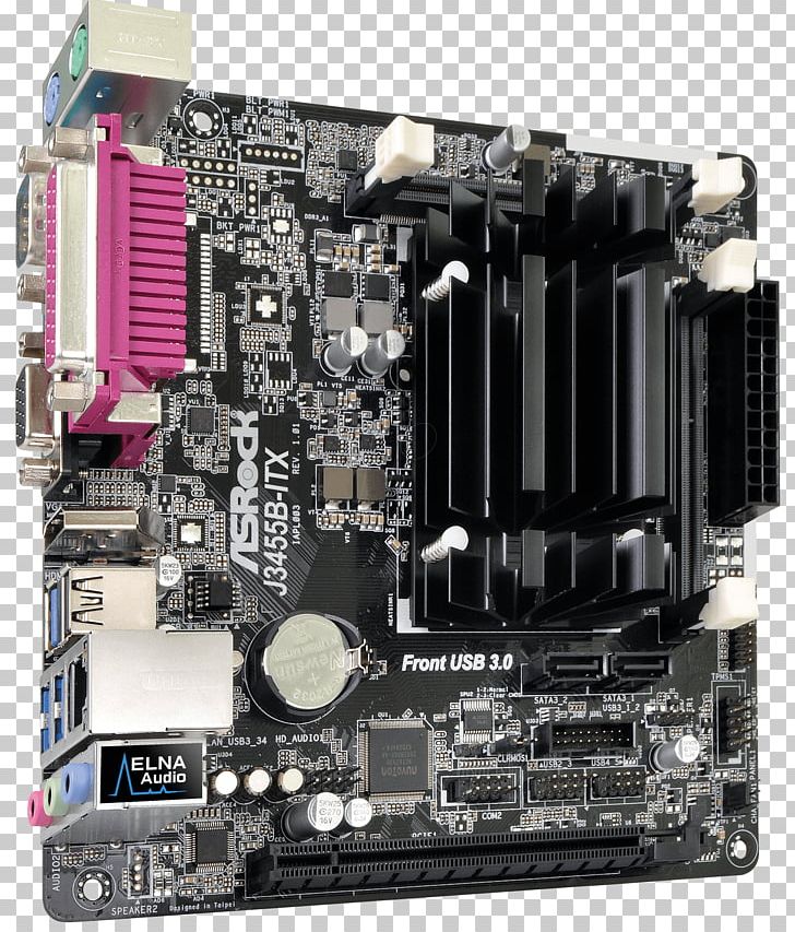 Intel ASRock J3455B-ITX Motherboard Mini-ITX ASRock J3455-ITX PNG, Clipart, Central Processing Unit, Computer Hardware, Electronic Device, Electronics, Intel Free PNG Download