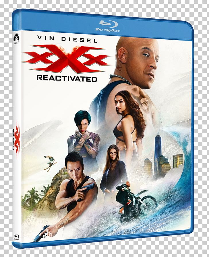Vin Diesel XXx: Return Of Xander Cage Blu-ray Disc Digital Copy PNG, Clipart, Ajan, Bluray, Bluray Disc, Celebrities, Deepika Padukone Free PNG Download