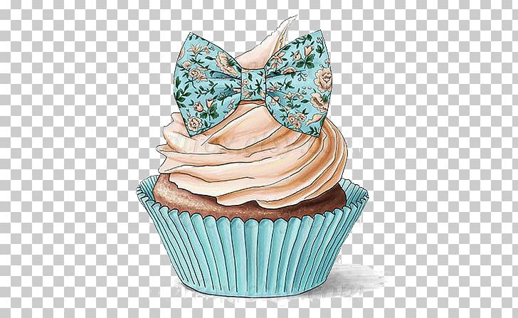 Cupcake Red Velvet Cake Milk Drawing Illustration PNG, Clipart, Aqua, Baking, Baking Cup, Birthday Cake, Bow Free PNG Download