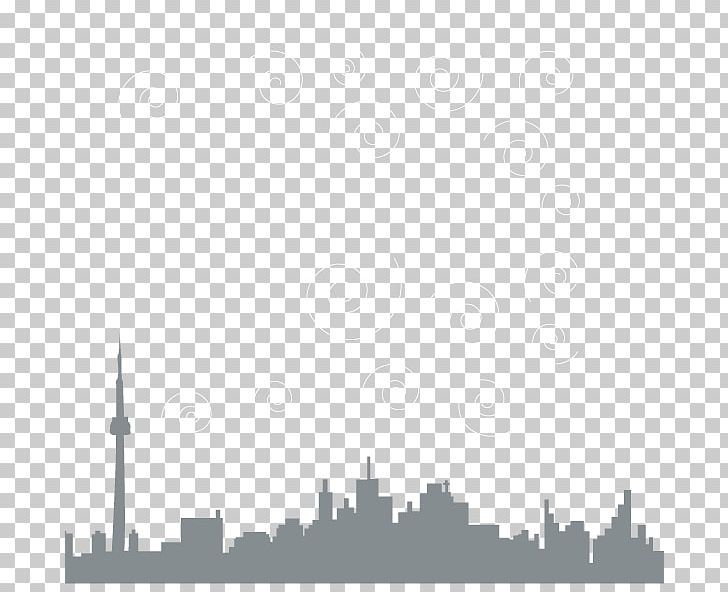 Skyline Daytime White Black PNG, Clipart, Black, Black And White, Cities, City Landscape, City Silhouette Free PNG Download