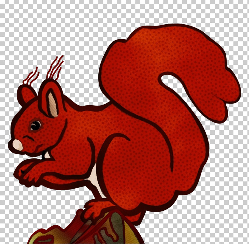 Squirrels Rodents Cartoon Character Tail PNG, Clipart, Biology, Cartoon, Character, Paint, Rodents Free PNG Download