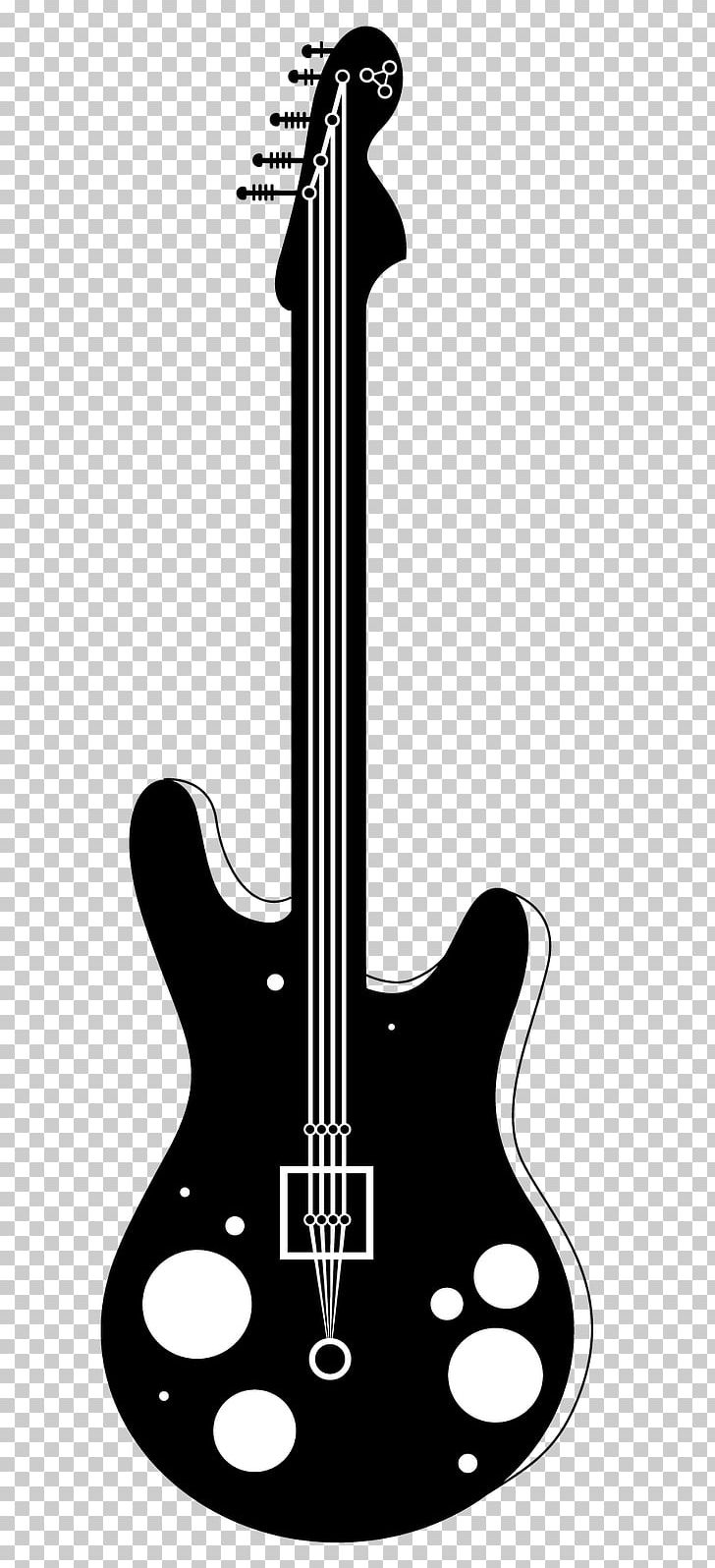 Bass Guitar Acoustic-electric Guitar Double Bass PNG, Clipart, Bass Guitar, Black And White, Double Bass, Electric Guitar, Guitar Free PNG Download
