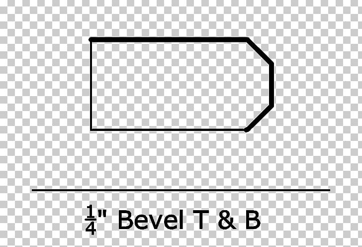 Bevel Edge Angle Quarter Round White PNG, Clipart, Angle, Area, Bevel, Black, Black And White Free PNG Download