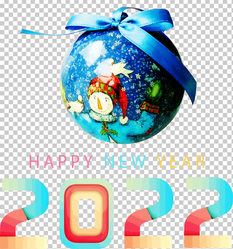 Happy 2022 New Year 2022 New Year 2022 PNG, Clipart, Bauble, Christmas Day, Christmas Ornament M, Holiday, Holiday Ornament Free PNG Download