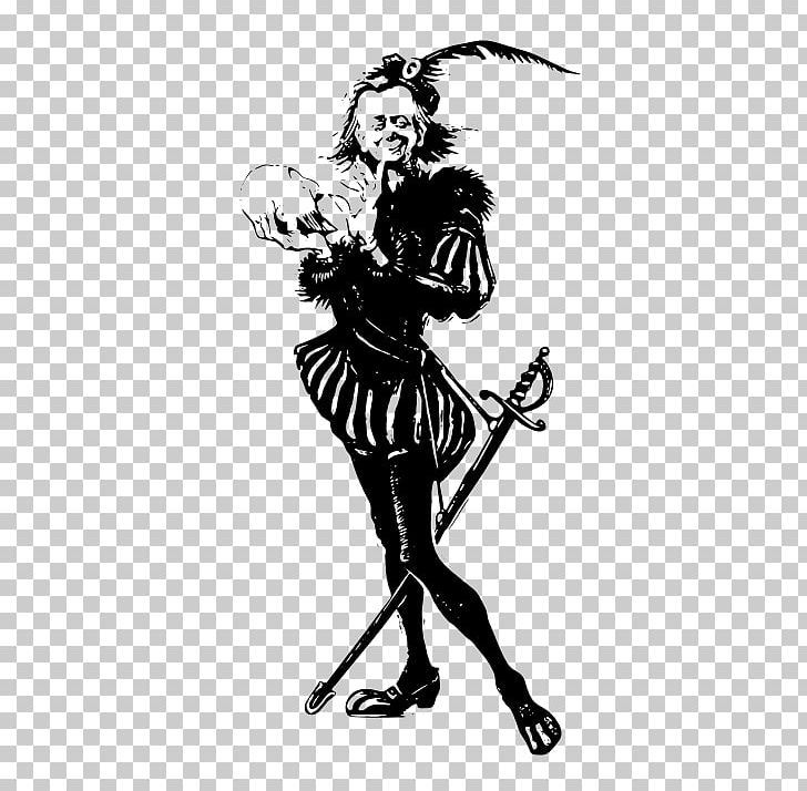Hamlet Laertes Horatio Gertrude Much Ado About Nothing PNG, Clipart, Art, Black And White, Costume, Costume Design, Fashion Illustration Free PNG Download