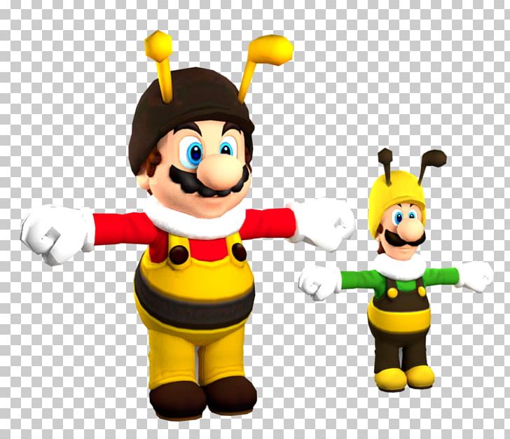 Super Mario Galaxy Mario Bros. Luigi Wii PNG, Clipart, Bee, Figurine, Gaming, Luigi, Mario Free PNG Download