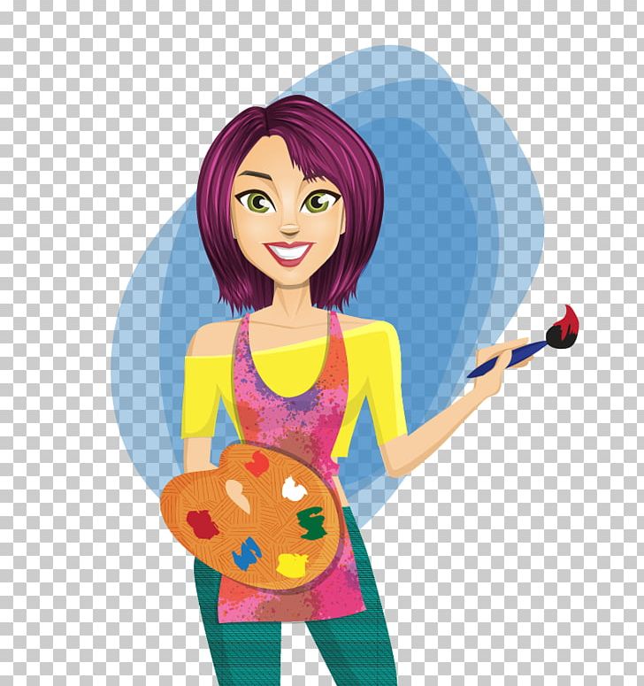 Painting Art PNG, Clipart, Adult, Art, Barbie, Cartoon, Coloring Book Free PNG Download
