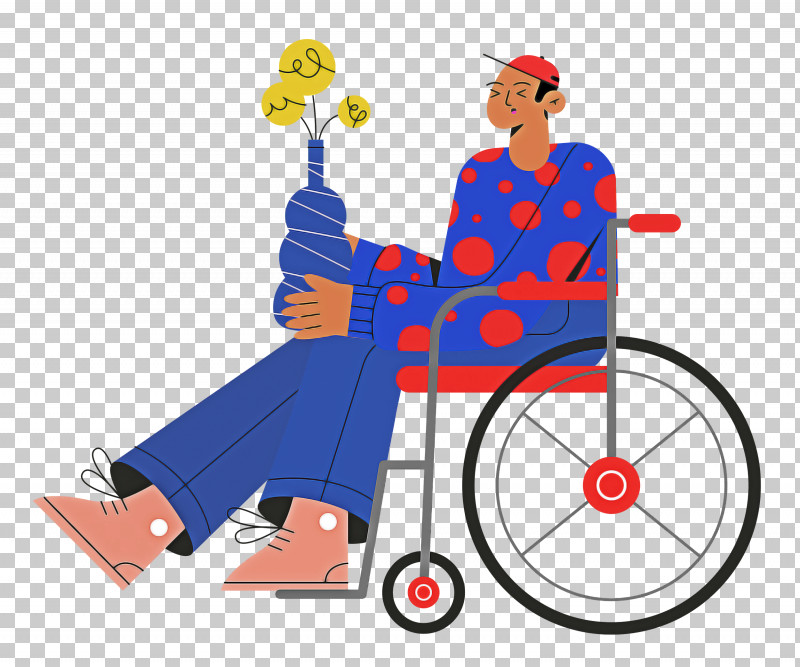 Sitting On Wheelchair Wheelchair Sitting PNG, Clipart, Behavior, Cartoon, Geometry, Human, Line Free PNG Download