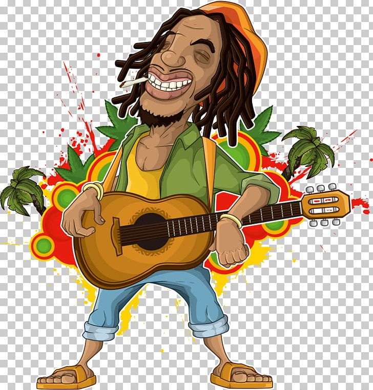 Reggae Rastafari PNG, Clipart, Caricature, Cartoon, Cartoon Characters, Character, Fictional Character Free PNG Download