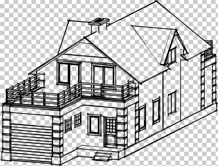 Line Art Home Architecture Drawing House PNG, Clipart, Angle, Architecture, Area, Artwork, Black And White Free PNG Download