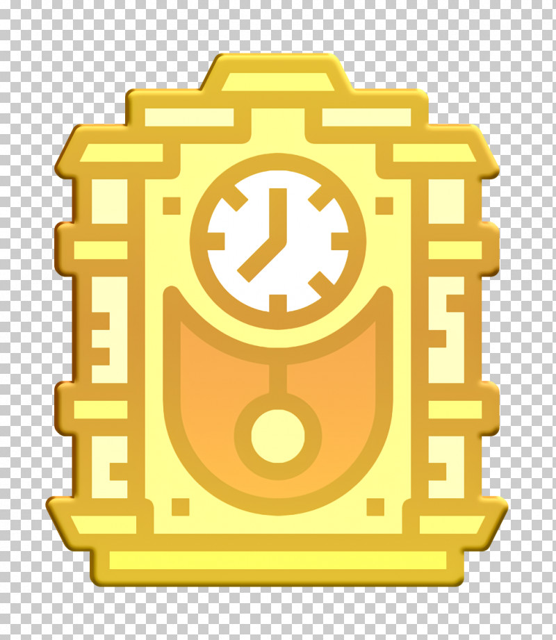 Cuckoo Clock Icon Watch Icon Time And Date Icon PNG, Clipart, Cuckoo Clock Icon, Symbol, Time And Date Icon, Watch Icon, Yellow Free PNG Download