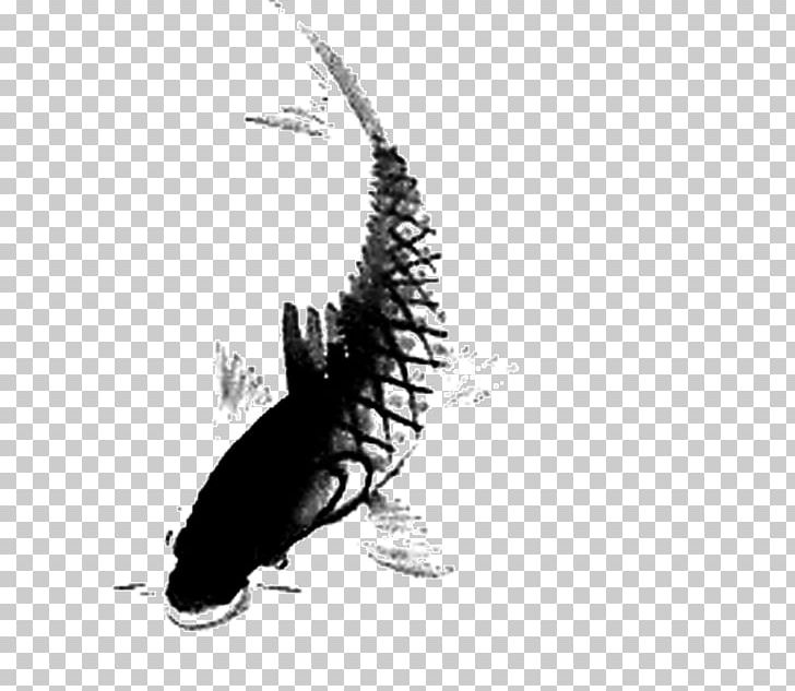 Ink Wash Painting PNG, Clipart, Animals, Aquarium Fish, Background, Black And White, Chinese Painting Free PNG Download