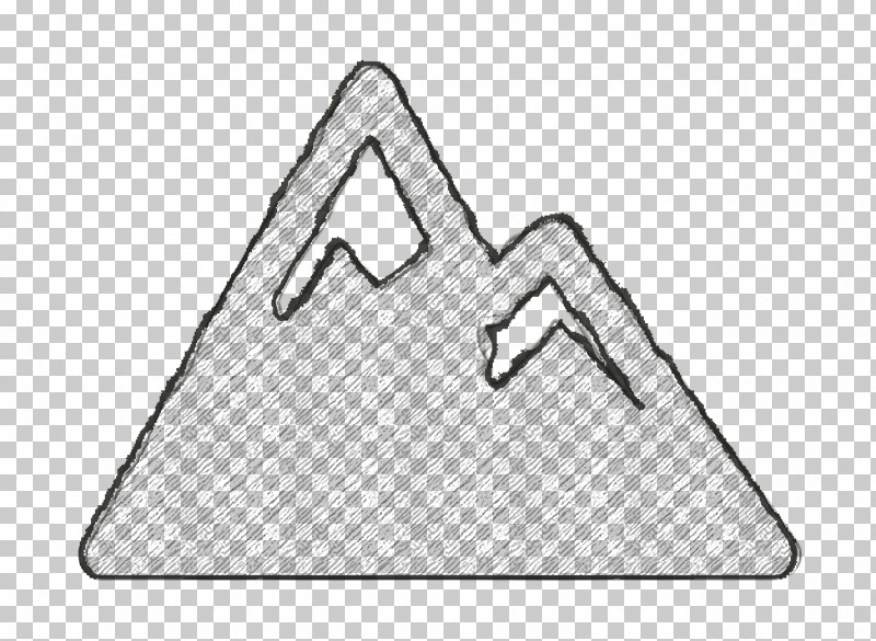 Snowed Mountains Icon Mountain Icon Outdoor Activities Icon PNG, Clipart, Black, Black And White, Ersa Replacement Heater, Geometry, Line Free PNG Download