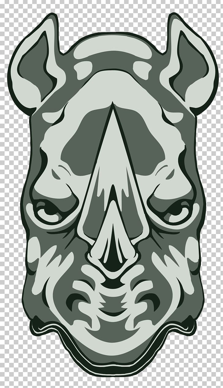 Logo Rhinoceros Art PNG, Clipart, Animals, Art, Black, Black And White, Bone Free PNG Download