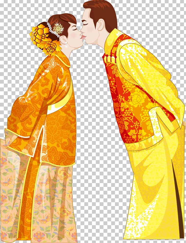 Marriage Kiss PNG, Clipart, Business Man, Cartoon, Chinese New Year, Clothing, Costume Free PNG Download