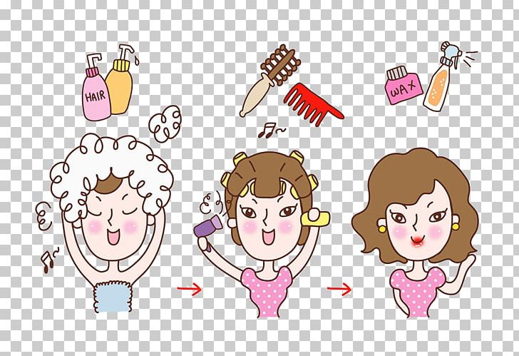 Cosmetics Cartoon Illustration PNG, Clipart, Anime Girl, Art, Baby Girl, Beauty, Bijin Free PNG Download