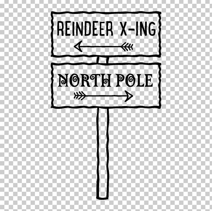 north pole clipart black and white