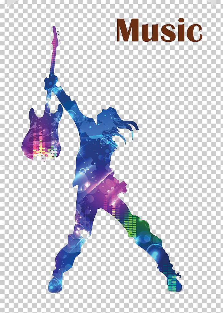 Rock Music Guitar Illustration PNG, Clipart, Art, Baby Girl, Blue, Computer Wallpaper, Fashion Girl Free PNG Download