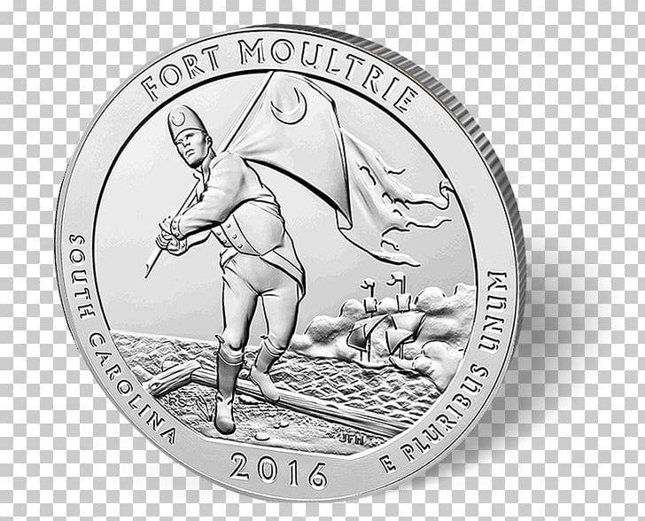 Fort Moultrie Coin Effigy Mounds National Monument Silver Fort Sumter National Monument PNG, Clipart, Bullion, Bullion Coin, Coin, Currency, Effigy Mounds National Monument Free PNG Download