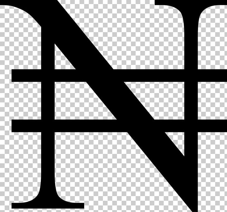 Nigerian Naira Naira Sign Currency Symbol Bank PNG, Clipart, Angle, Area, Black, Black And White, Brand Free PNG Download