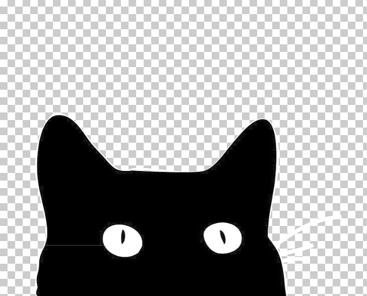 Black Cat Domestic Short-haired Cat Whiskers Kitten PNG, Clipart, Animal, Animals, Art, Black, Black And White Free PNG Download