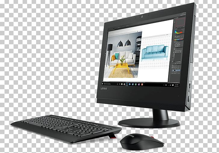 Intel All-in-One Desktop Computers Lenovo V310z PNG, Clipart,  Free PNG Download