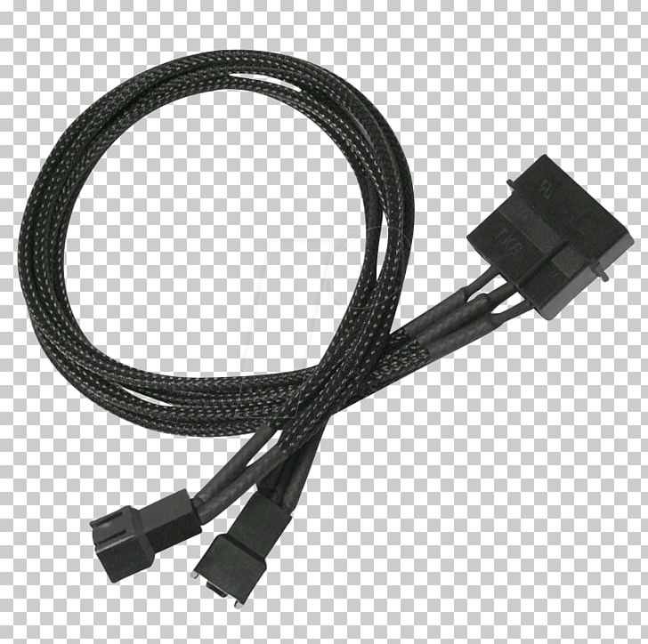Molex Connector Electrical Cable PCI Express Power Cable Computer Fan PNG, Clipart, 3 Pin, 4 Pin, 4 Pin Molex, Adapter, Black Free PNG Download