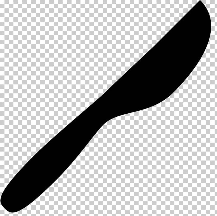 Knife Computer Icons Kitchen Knives Fork PNG, Clipart, Art, Black And White, Blade, Butter Knife, Cold Weapon Free PNG Download