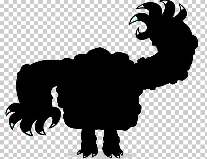 Silhouette Cartoon Organism PNG, Clipart, Animal, Animals, Black, Black And White, Cartoon Free PNG Download