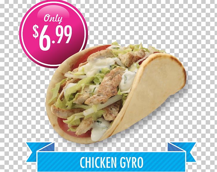 Gyro Korean Taco Wrap Shawarma Fast Food PNG, Clipart, American Food, Chicken As Food, Chicken Fingers, Cuisine, Dish Free PNG Download