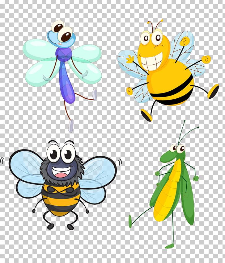 Insect Butterfly Cartoon PNG, Clipart, Animals, Encapsulated Postscript, Fictional Character, Flower, Happy Birthday Vector Images Free PNG Download