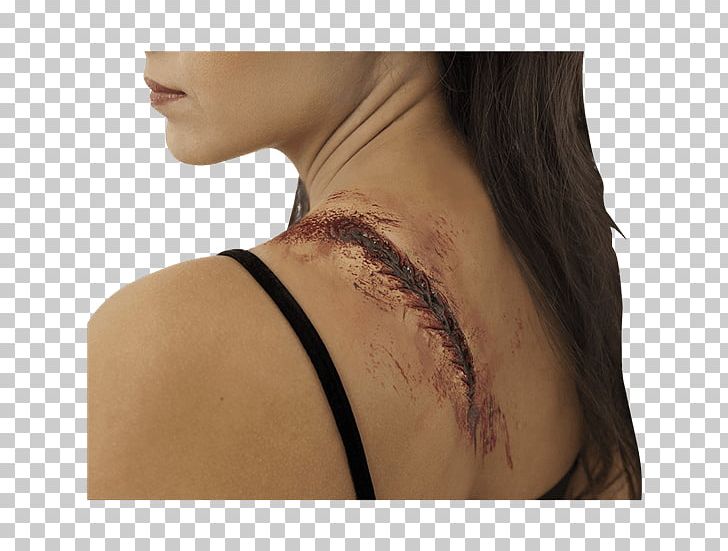 Back Lash Latex Prosthesis Wound Scar Injury PNG, Clipart,  Free PNG Download