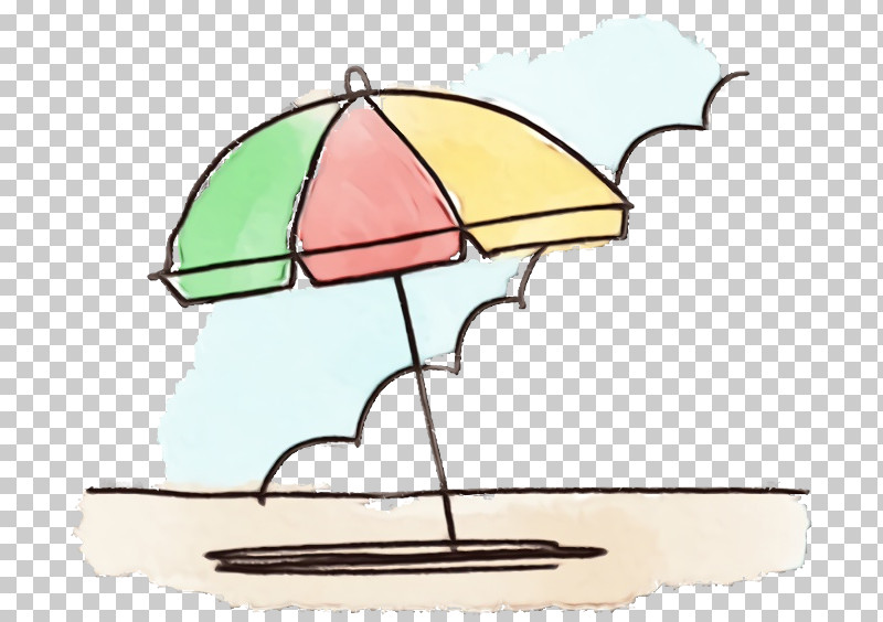 Umbrella Water Line Shade Diagram PNG, Clipart, Diagram, Line, Paint, Shade, Umbrella Free PNG Download