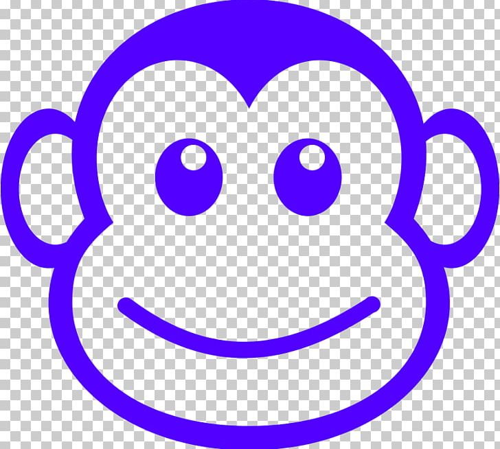 Monkey Japanese Macaque PNG, Clipart, Area, Circle, Drawing, Emoticon, Face Free PNG Download