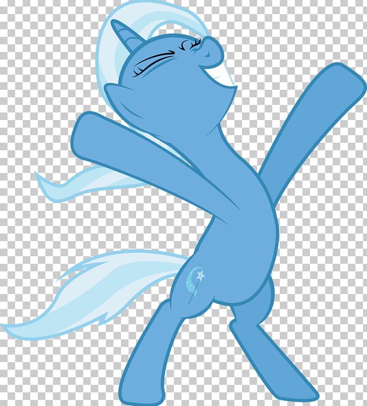 Trixie My Little Pony PNG, Clipart, Blue, Cartoon, Deviantart, Equestria, Fictional Character Free PNG Download