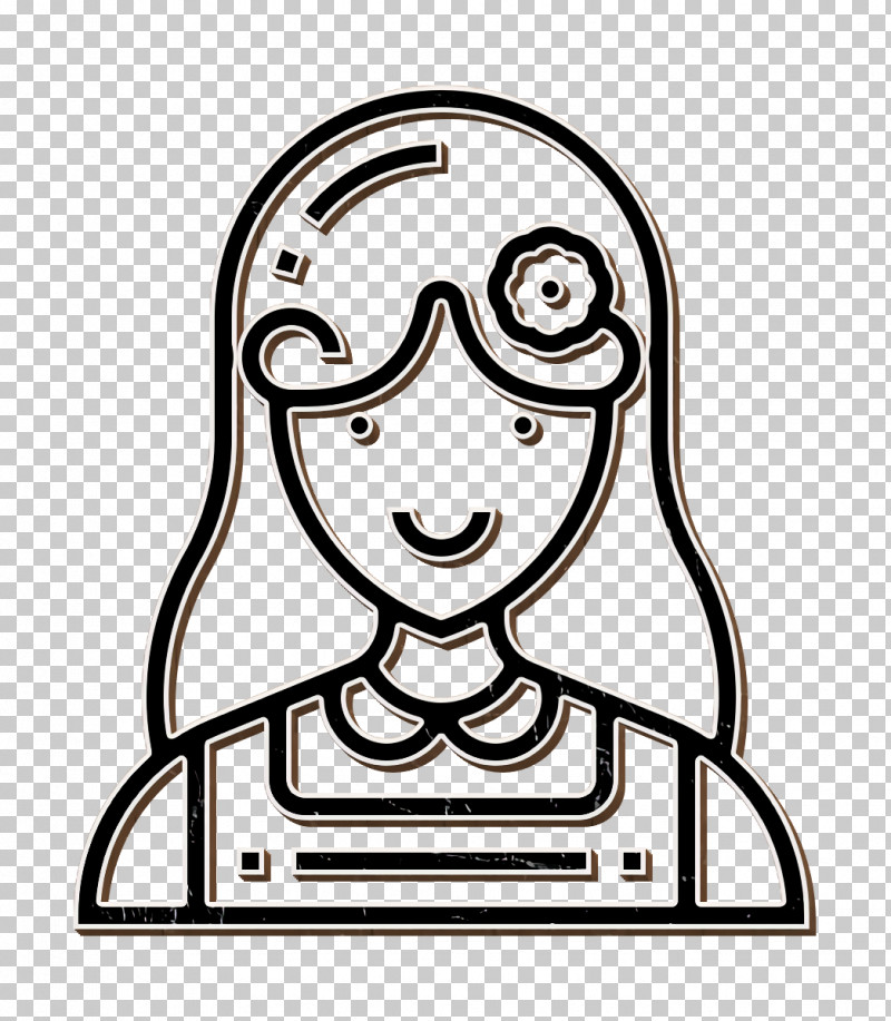 Careers Women Icon Seller Icon Florist Icon PNG, Clipart, Blackandwhite, Careers Women Icon, Coloring Book, Florist Icon, Head Free PNG Download