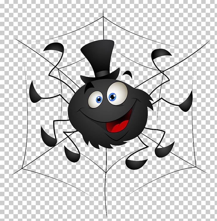 Spider Cartoon Illustration PNG