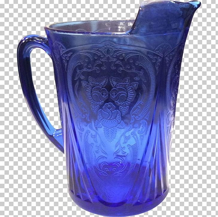 Jug Glass Cobalt Blue Pitcher Mug PNG, Clipart, Blue, Cobalt, Cobalt Blue, Cup, Drinkware Free PNG Download