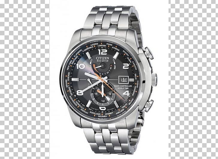CITIZEN Men's Eco-Drive World Time A-T Watch Citizen Holdings CITIZEN Eco-Drive Perpetual Chrono A-T PNG, Clipart,  Free PNG Download