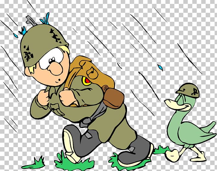 Soldier Duck PNG, Clipart, Amphibian, Animation, Army, Art, Artwork Free PNG Download