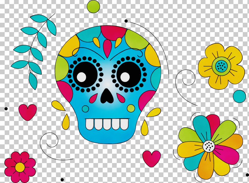 Floral Design PNG, Clipart, Area, Calavera, Cartoon, Floral Design, La Calavera Catrina Free PNG Download