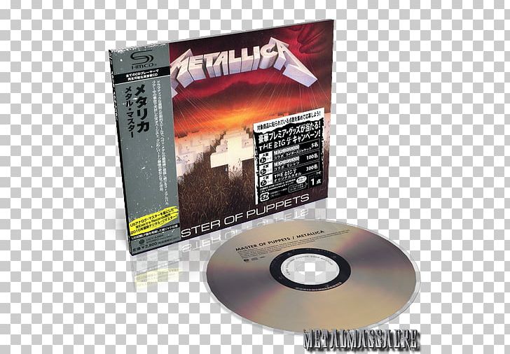 Master Of Puppets Compact Disc Metallica Thrash Metal Album PNG, Clipart,  Free PNG Download