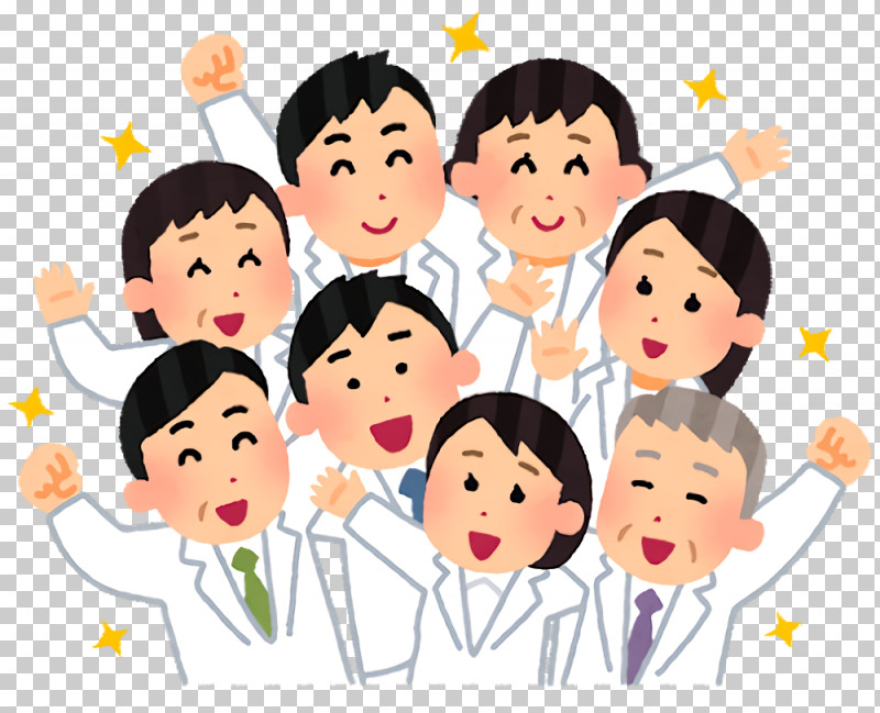 group of doctors clipart