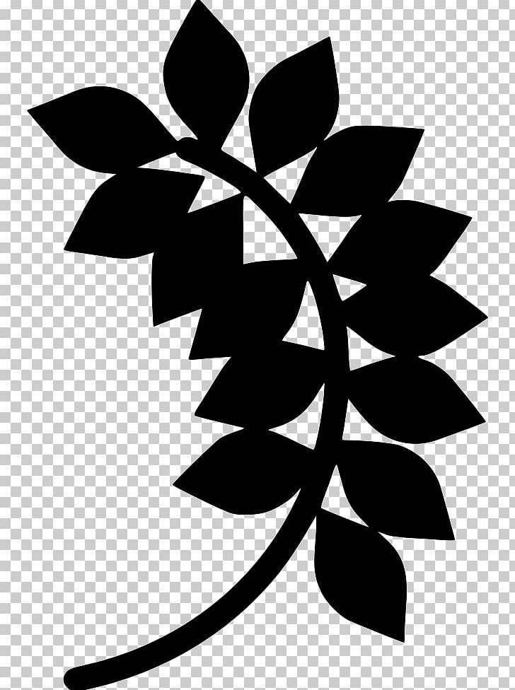 Plant Stem Leaf Flower Line PNG, Clipart, Artwork, Black And White, Branch, Flora, Flower Free PNG Download