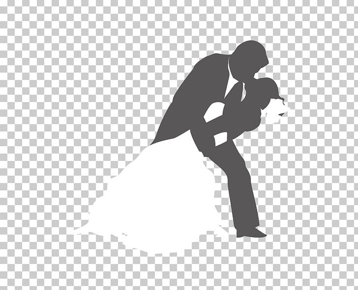 Wedding Silhouette Marriage PNG, Clipart, Black And White, Bride, Bridegroom, Cartoon Couple, Computer Wallpaper Free PNG Download