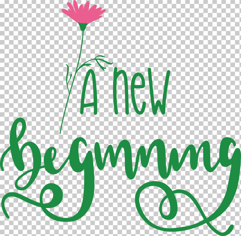 A New Beginning PNG, Clipart, Flower, Happiness, Line Art, Logo, Meter Free PNG Download
